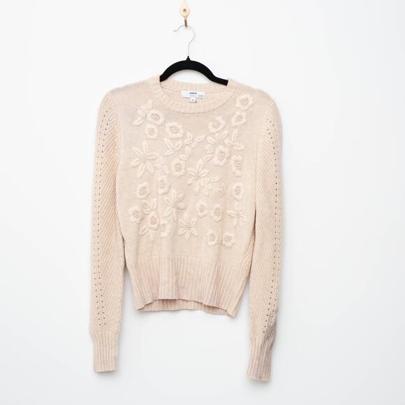 Jason Wu x RTR Cream Floral Knit Sweater - Picture 5 of 10